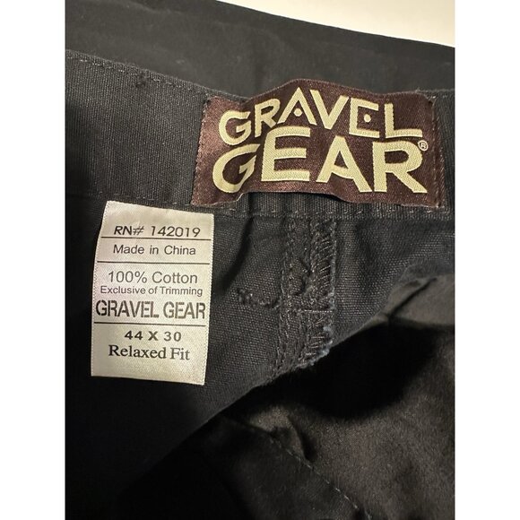 NWT Gravel Gear Men's 44x30” Black 7-Pocket Tactical Pants with Teflon - Picture 6 of 9